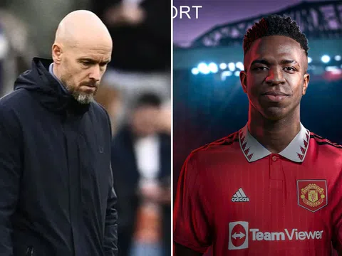 Tin chuyển nhượng tối 26/2: Tỷ phú Anh ra phán quyết vụ sa thải Ten Hag; Vinicius đồng ý đến Man Utd?