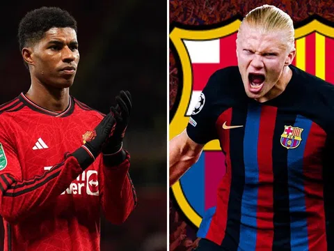 Tin chuyển nhượng mới nhất 1/3: Rõ vụ Man Utd thanh lý Rashford; Barca bất ngờ chiêu mộ Haaland?