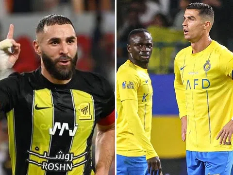 Kết quả bóng đá hôm nay: Benzema gây sốt ở Al Itiihad; Ronaldo nhận trái đắng trên BXH Saudi League