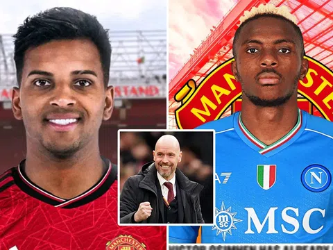 Tin chuyển nhượng mới nhất 22/3: Xong vụ MU chiêu mộ Rodrygo; Osimhen đồng ý gia nhập Man Utd?