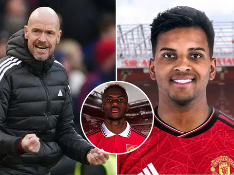 Tin chuyển nhượng tối 22/3: Xác nhận vụ Rodrygo đến Man Utd; Ten Hag cập bến gã khổng lồ châu Âu?