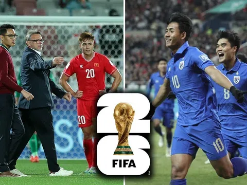 Kết quả Vòng loại World Cup 2026 hôm nay: Thái Lan tạo địa chấn; ĐT Việt Nam lao dốc trên BXH FIFA?