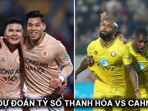 Dự đoán tỷ số Thanh Hóa vs CAHN - V.League 2023/24: Ứng viên thay thế HLV Troussier gây bất ngờ?