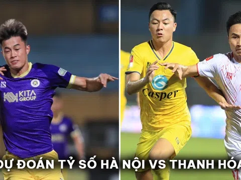 Dự đoán tỷ số Hà Nội vs Thanh Hóa - Vòng 20 V.League: Ngôi sao thay thế Hoàng Đức lập kỷ lục?