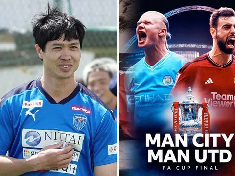 Kết quả bóng đá hôm nay 26/5: Công Phượng gây sốt ở Yokohama FC; Man United vô địch FA Cup