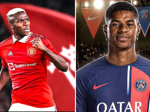 PSG kích hoạt thương vụ Rashford, Man Utd lập tức chiêu mộ Victor Osimhen với mức giá khó tin?