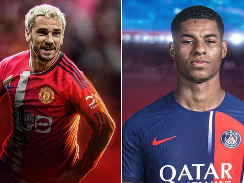 Tin chuyển nhượng mới nhất 31/5: PSG kích hoạt 'bom tấn' Rashford; Griezmann trên đường đến Man United