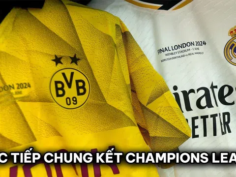 Trực tiếp chung kết Champions League - Link xem Real Madrid vs Dortmund 2h00 ngày 2/6 Full HD