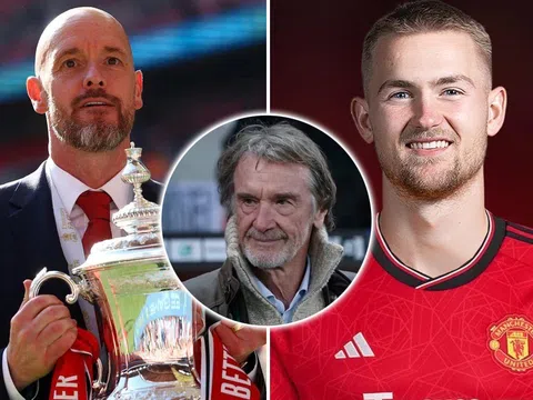 Tin chuyển nhượng tối 11/6: Man Utd bổ nhiệm người thay thế Ten Hag; De Ligt đến MU sau EURO 2024?