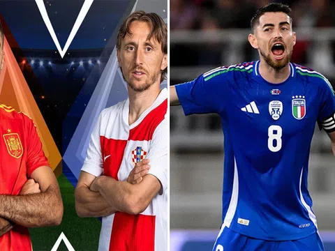 Kết quả bóng đá EURO hôm nay: Đại chiến Tây Ban Nha vs Croatia có biến; Gã khổng lồ châu Âu sảy chân