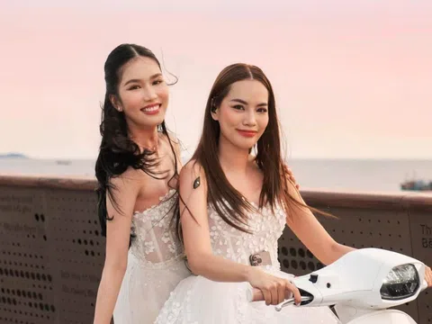 Vừa mới đăng quang Miss Grand Vietnam, Lê Hoàng Phương đã được Á hậu Phương Anh mời cưới