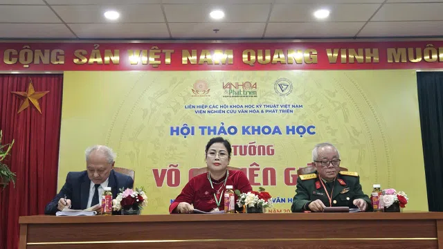 Tổ chức thành công Hội thảo khoa học “Đại tướng Võ Nguyên Giáp: Nhà quân sự thiên tài, nhà văn hóa lớn”