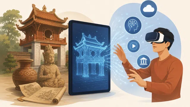 Đẩy mạnh ứng dụng công nghệ số trong bảo tồn và phát huy giá trị văn hóa