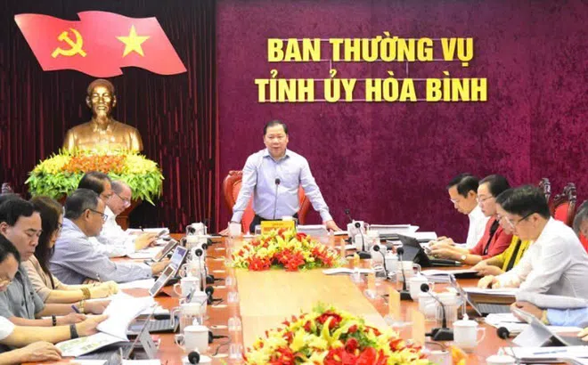 Hoà Bình: Ban Thường vụ Tỉnh ủy cho ý kiến những nội dung quan trọng phát triển kinh tế - xã hội