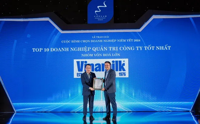 Vinamilk nhận loạt giải thưởng về quản trị và phát triển bền vững