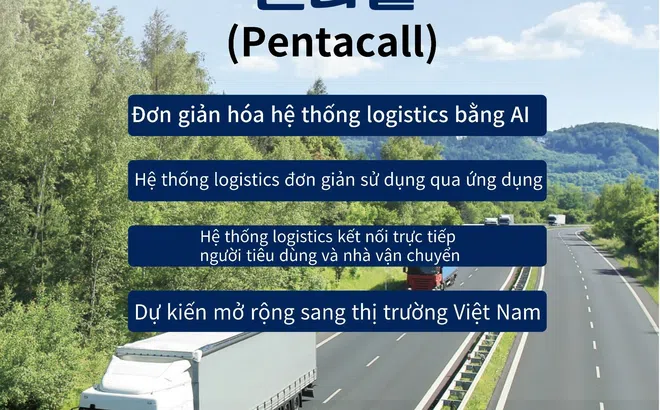 Pentacall, đem tới sự đổi mới cho ngành Logistic Hàn Quốc