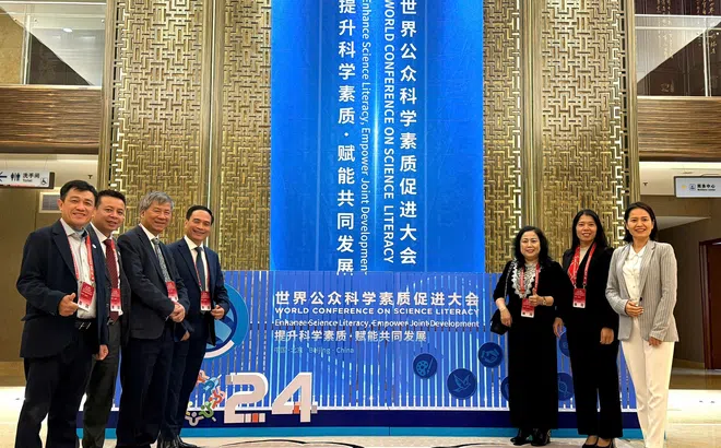 VUSTA tham gia Hội nghị Nâng cao Nhận thức Khoa học Toàn cầu 2024: Thúc đẩy hợp tác quốc tế và phát triển bền vững