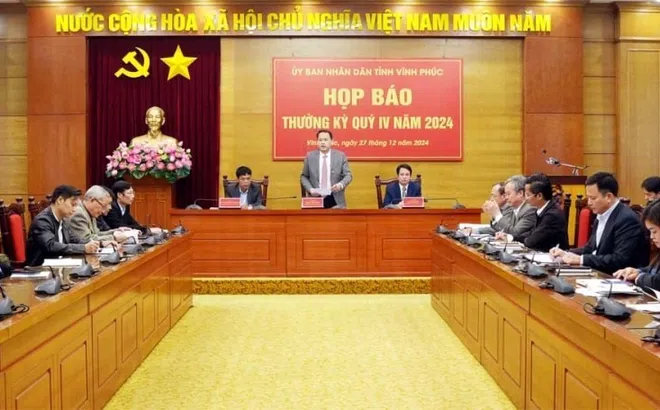 Vĩnh Phúc: Phấn đấu tốc độ tăng trưởng kinh tế đạt 8 - 9% trong năm 2025