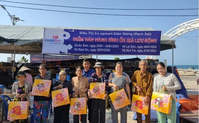 Kiên Giang: Cung ứng hàng hóa ổn định thị trường Tết Nguyên đán Ất Tỵ năm 2025