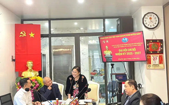 Chi bộ Viện Nghiên cứu Văn hoá và Phát triển: “Đổi mới, sáng tạo, đoàn kết một lòng để cùng nhau vượt qua khó khăn, thách thức”