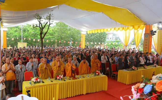 Chùa Long Khánh khánh thành quần thể di tích