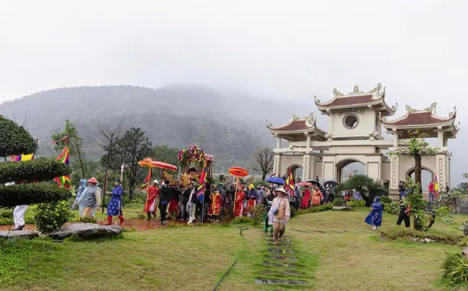 Quảng Trạch, tỉnh Quảng Bình diễn ra lễ hội Hoành Sơn Thánh Mẫu năm 2025