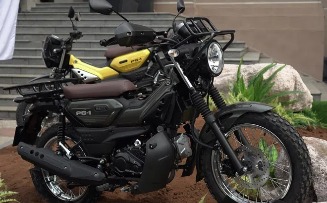 Cận cảnh ‘chiến thần’ xe số Yamaha PG-1 giá 30,4 triệu đồng tại Việt Nam, rẻ hơn Honda Future 125