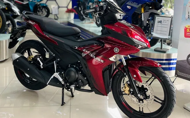 Yamaha Exciter 155 VVA giảm giá cực mạnh tại đại lý: Giá dưới 40 triệu đồng, quyết đả bại Winner X