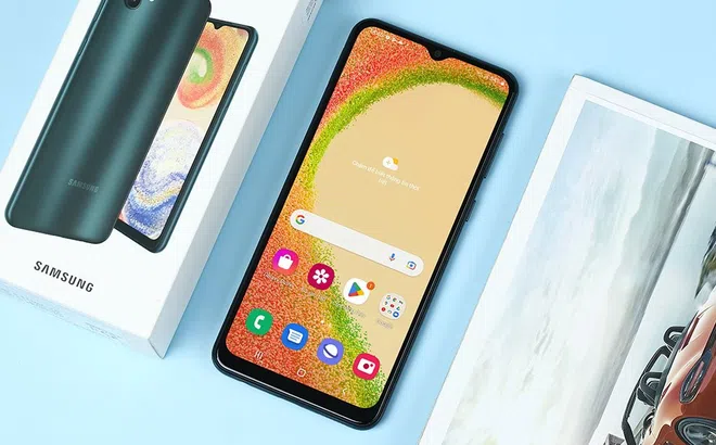 Chiến binh giá rẻ Galaxy A04 giá chưa đến 3 triệu, màn hình lớn ngang Galaxy S24 Plus, camera 50MP xịn sò vượt mặt iPhone 8