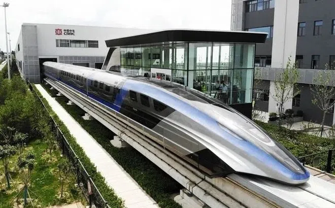 Trung Quốc chuẩn bị tuyến tàu cao tốc đệm từ nhanh nhất thế giới, tốc  độ lên đến 600 km/h