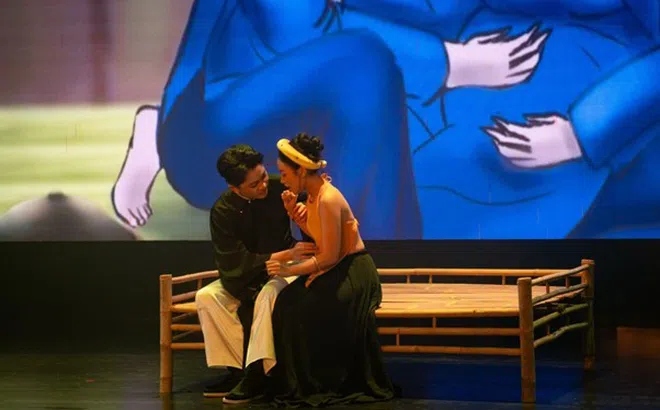 Vở vũ kịch “Duyên Phận” thu hút đông đảo khán giả trẻ trong buổi công diễn tại TP.HCM