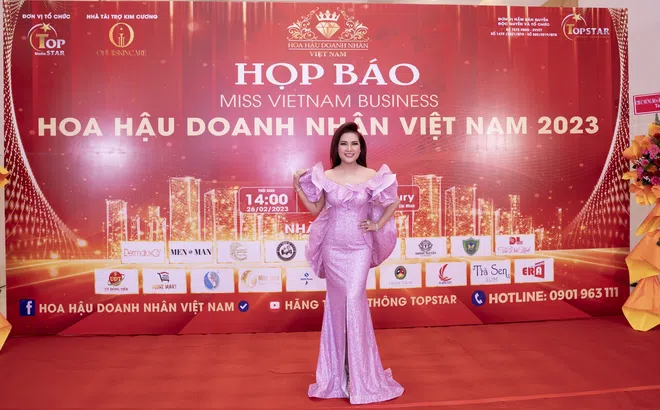Bà Đặng Gia Bena công bố ra mắt cuộc thi Hoa hậu Doanh nhân Việt Nam 2023