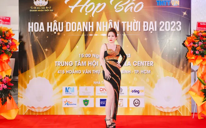 Người đẹp trí tuệ Nguyễn Ngọc Trang xuất hiện với vai trò khách mời đặc biệt tại các họp báo cuộc thi nhan sắc