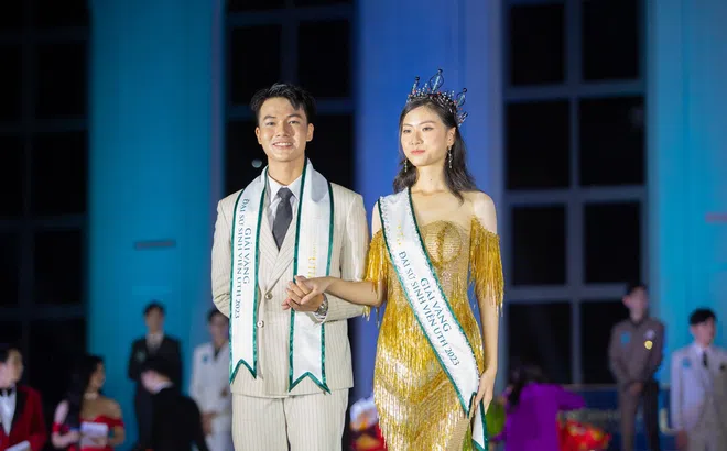 Sinh viên Hoàng Đức Anh và Nguyễn Thị Phương Thảo xuất sắc đạt giải quán quân “Đại sứ Sinh viên UTH 2023”