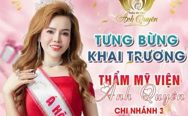 Á hậu Trúc Linh tiếp tục khai trương chi nhánh 3 TMV Ánh Quyên tại TP.HCM