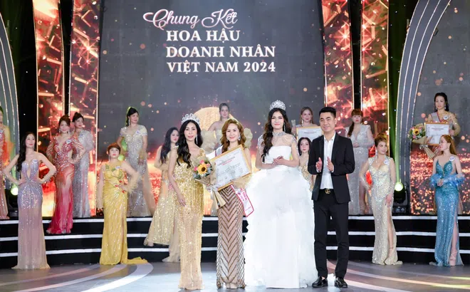 Doanh nhân Hoàng Thị Kim Đắc trở thành Người đẹp có gương mặt khả ái Hoa hậu Doanh nhân Việt Nam 2024