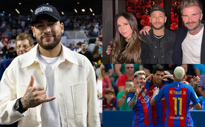 Neymar gặp gỡ Beckham, bộ ba MSN sắp tái hợp tại Inter Miami?