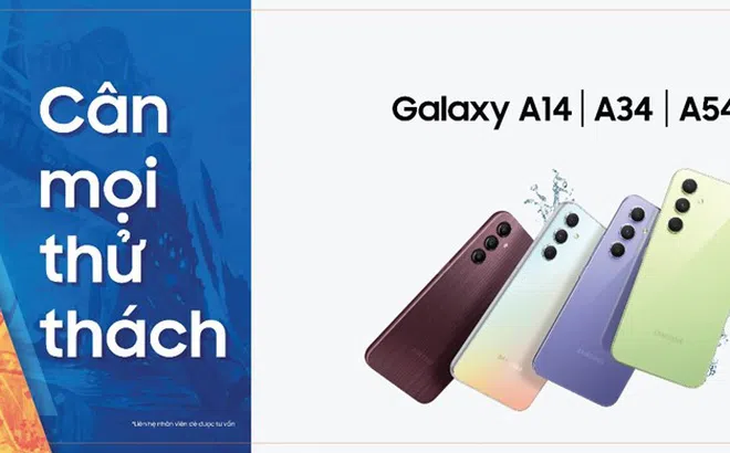 Samsung ra mắt thế hệ Galaxy A54 5G, A34 5G và A14 LTE mới: Trải nghiệm vượt trội, cân mọi thử thách