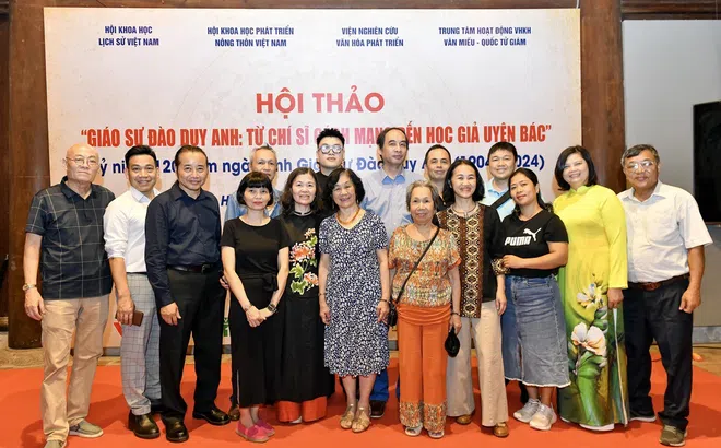 PHOTO: Hội thảo "Giáo sư Đào Duy Anh: Từ chí sĩ cách mạng đến học giả uyên bác"