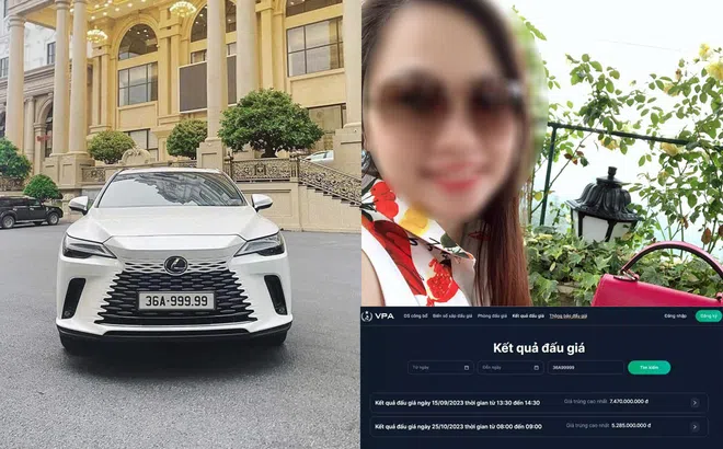 Biển số ‘VIP’ nhất Thanh Hóa 36A-999.99 đã có chủ: Hé lộ nữ dân chơi chi gần 5,3 tỷ đồng để thắng đấu giá