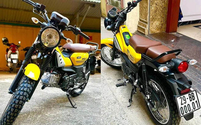 Chi tiết chiếc Yamaha PG-1 biển số ‘độc nhất’ Hà Nội: Chủ xe hé lộ điểm đặc biệt trùng hợp đến khó tin
