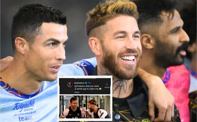 Ronaldo có hành động làm Ramos bẽ mặt, người hâm mộ đáp trả CR7 đứng hình