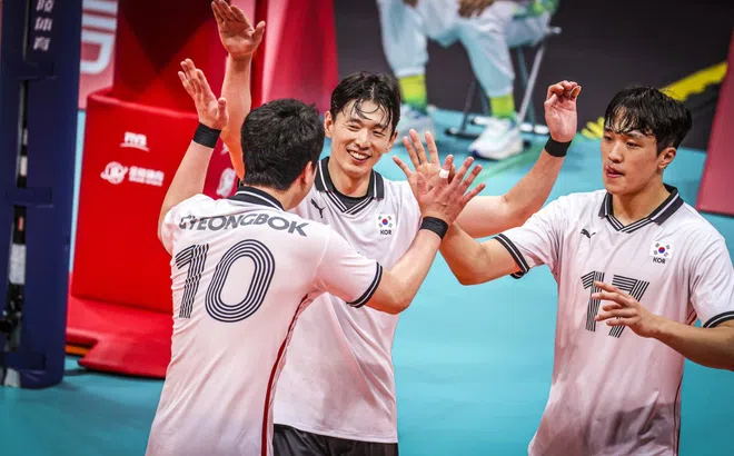 Tấn công rực lửa, bóng chuyền nam Hàn Quốc gỡ gạc thể diện tại ASIAD 19