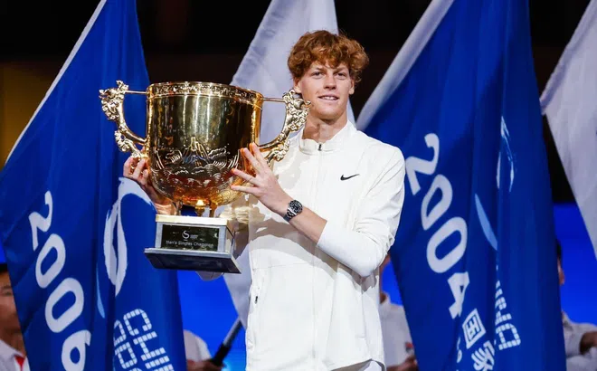 Hạ đẹp Medvedev, Jannik Sinner vô địch China Open 2023 đầy thuyết phục