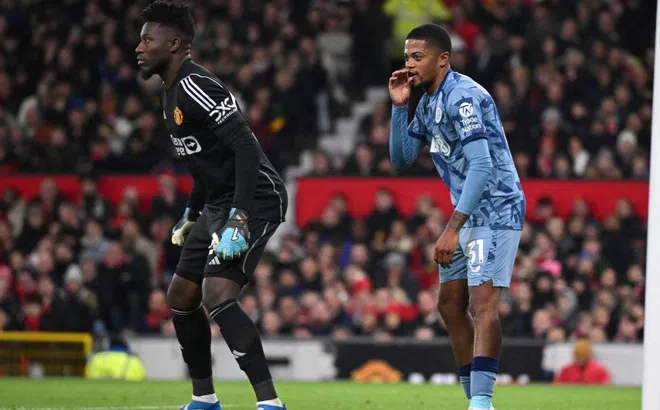 Tò mò đòn tâm lý của tiền vệ Aston Villa khiến Onana nhận bàn thua