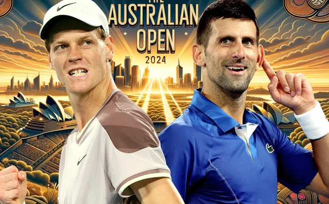 Trực tiếp tennis Novak Djokovic vs Jannik Sinner, 10h30 ngày 26/1 (LINK HD)