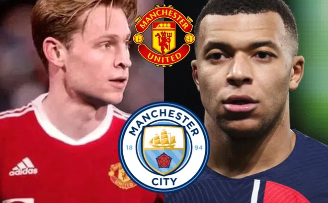 Tin chuyển nhượng 18/2: MU dùng 4 cầu thủ sở hữu De Jong, Man City có Mbappe?