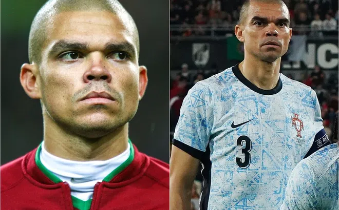 Pepe trường tồn với thời gian khi đạt cột mốc khó tin ở tuyển Bồ Đào Nha