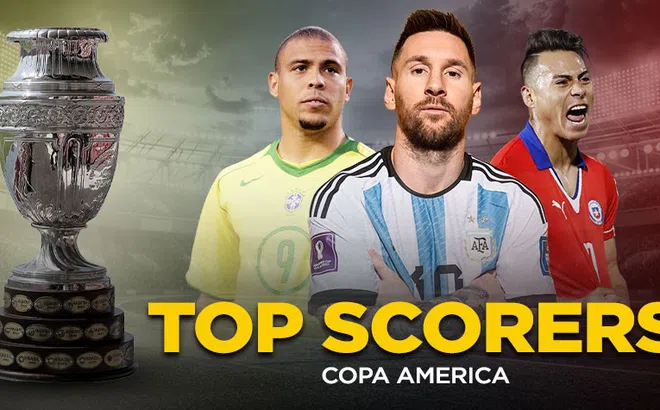 10 cầu thủ ghi bàn nhiều nhất lịch sử Copa America: Messi không lọt top 5