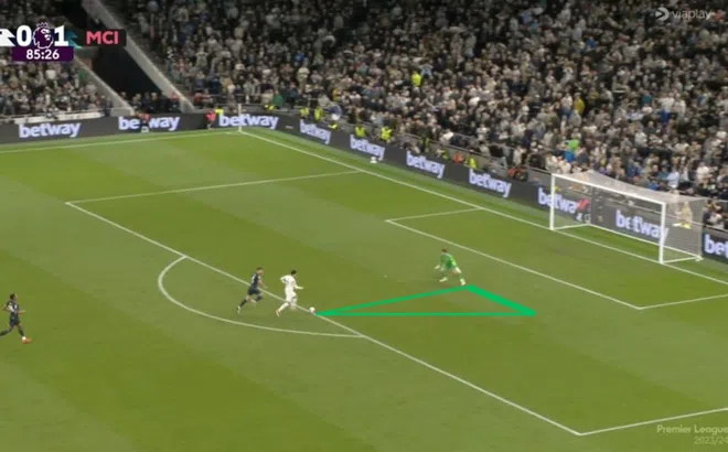 Cộng đồng fan Arsenal phát sốt với pha bỏ lỡ của Son trước Man City